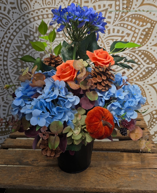 All Hallows Eve Flower Pot