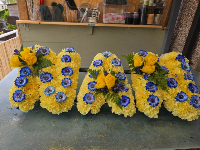 carnation based letter